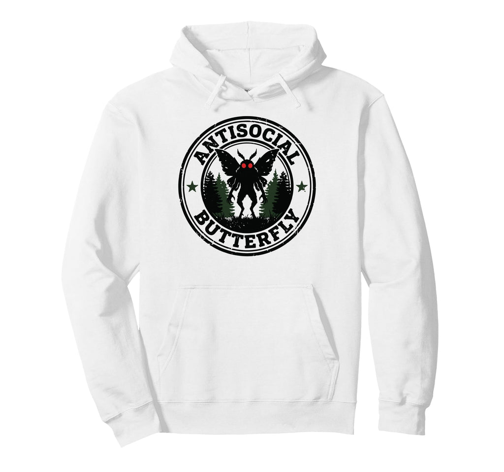 Cryptid Cryptozoology Mothman Introvert T-Shirt - Trendy Graphic for Adults - T-Shirt, Sweatshirt, Hoodie