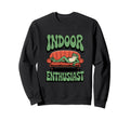 Indoor Enthusiast Funny Frog Sweatshirt - Minimalist Print Unisex - T-Shirt, Sweatshirt, Hoodie