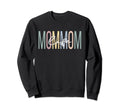 Mommom Life Mommom Grandma Boho Sweatshirt - Custom Art Print for Adults - T-Shirt, Sweatshirt, Hoodie