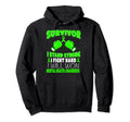 Survivor I Fight Hard Mental Health Hoodie - Trendy Graphic Unisex - T-Shirt, Sweatshirt, Hoodie