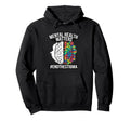 End Stigma Mental Health Matters Tie Dye Hoodie - Minimalist Print Unisex - T-Shirt, Sweatshirt, Hoodie