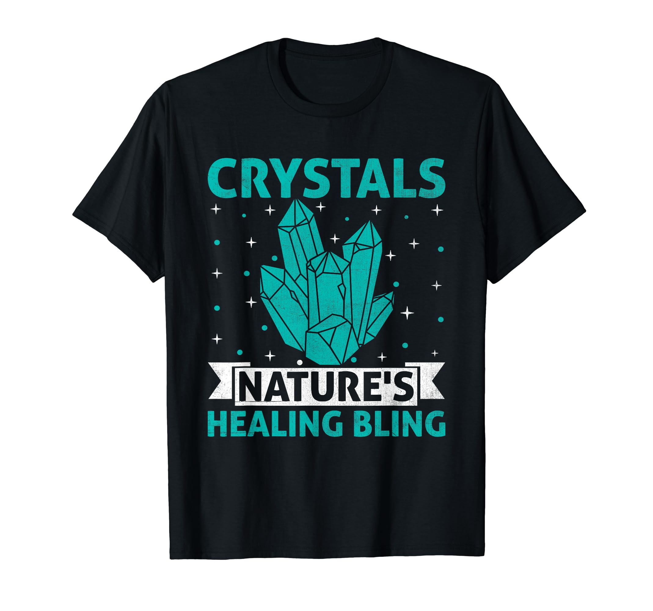 Spiritual Crystal Stones Healing T-Shirt - Streetwear Style for Adults - T-Shirt, Sweatshirt, Hoodie