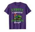 Stress Is Caused Not Lawn Mowing T-Shirt - Casual Everyday Wear Men Women - T-Shirt, Sweatshirt, Hoodie