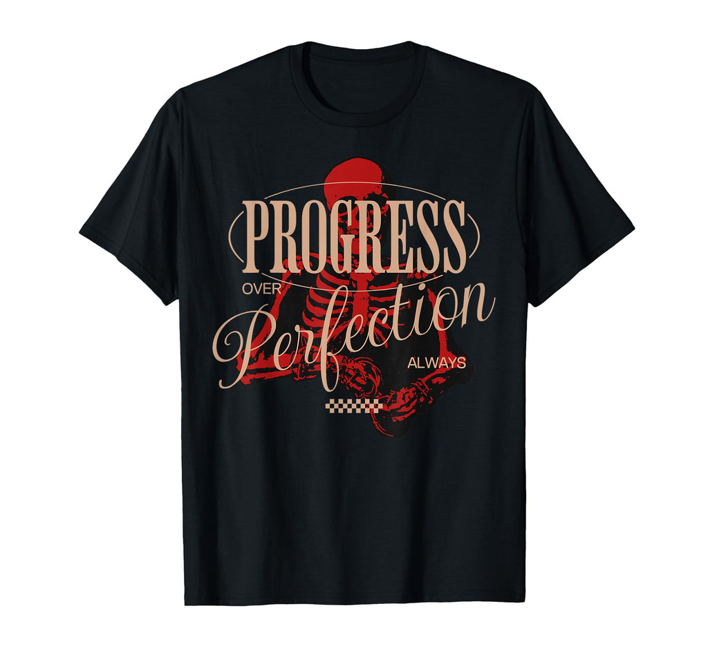 Progress Over Perfection Urban T-Shirt - Casual Everyday Wear for Adults - T-Shirt, Sweatshirt, Hoodie