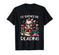 Id Rather Be Reading Book Dragon T-Shirt - Custom Art Print Unisex - T-Shirt, Sweatshirt, Hoodie