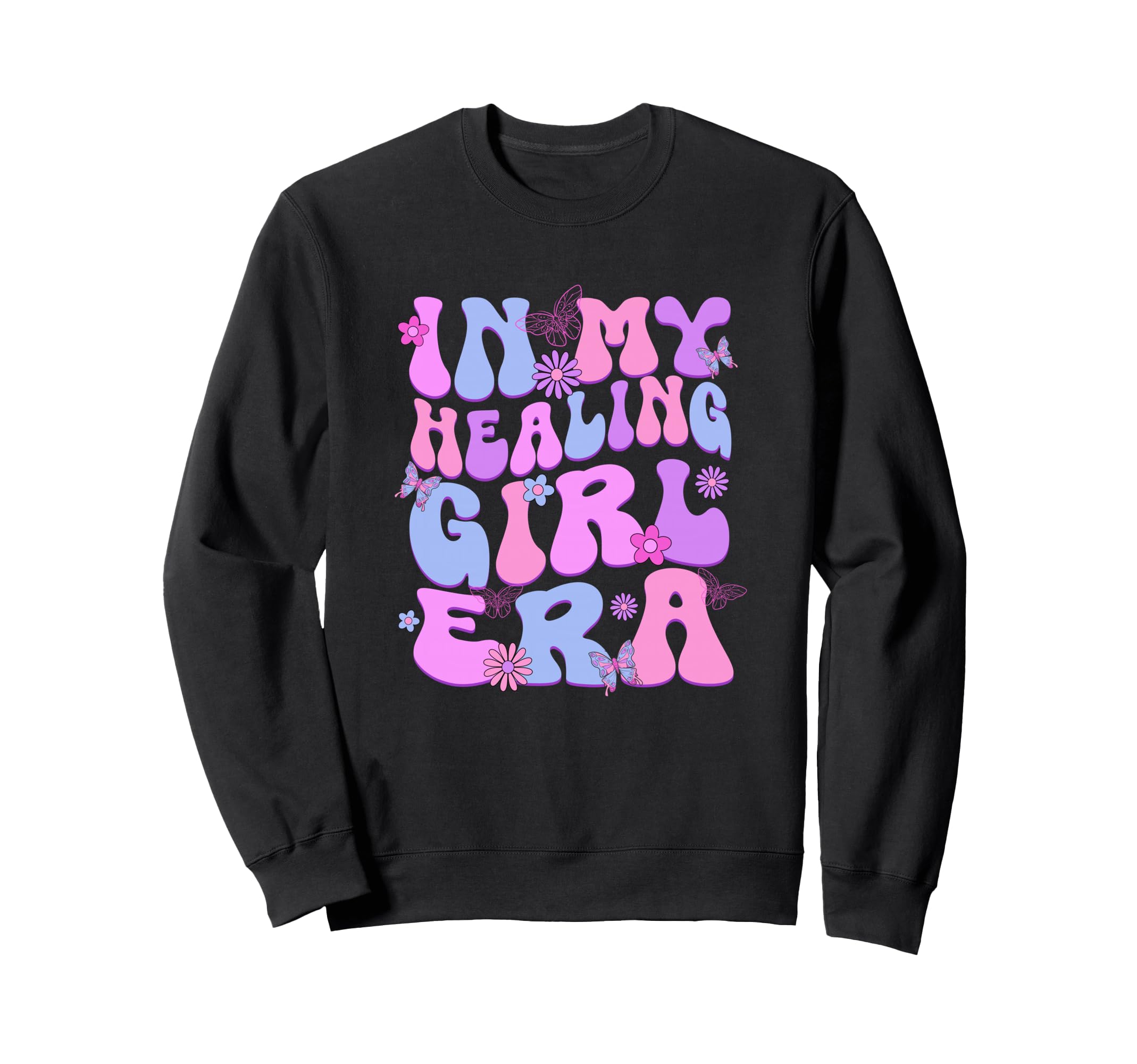 My Healing Era Aesthetic Self Love Sweatshirt - Aesthetic Graphic Unisex - T-Shirt, Sweatshirt, Hoodie