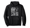 I Like To Read Books Drink Coffee And Hoodie - Custom Art Print Men Women - T-Shirt, Sweatshirt, Hoodie