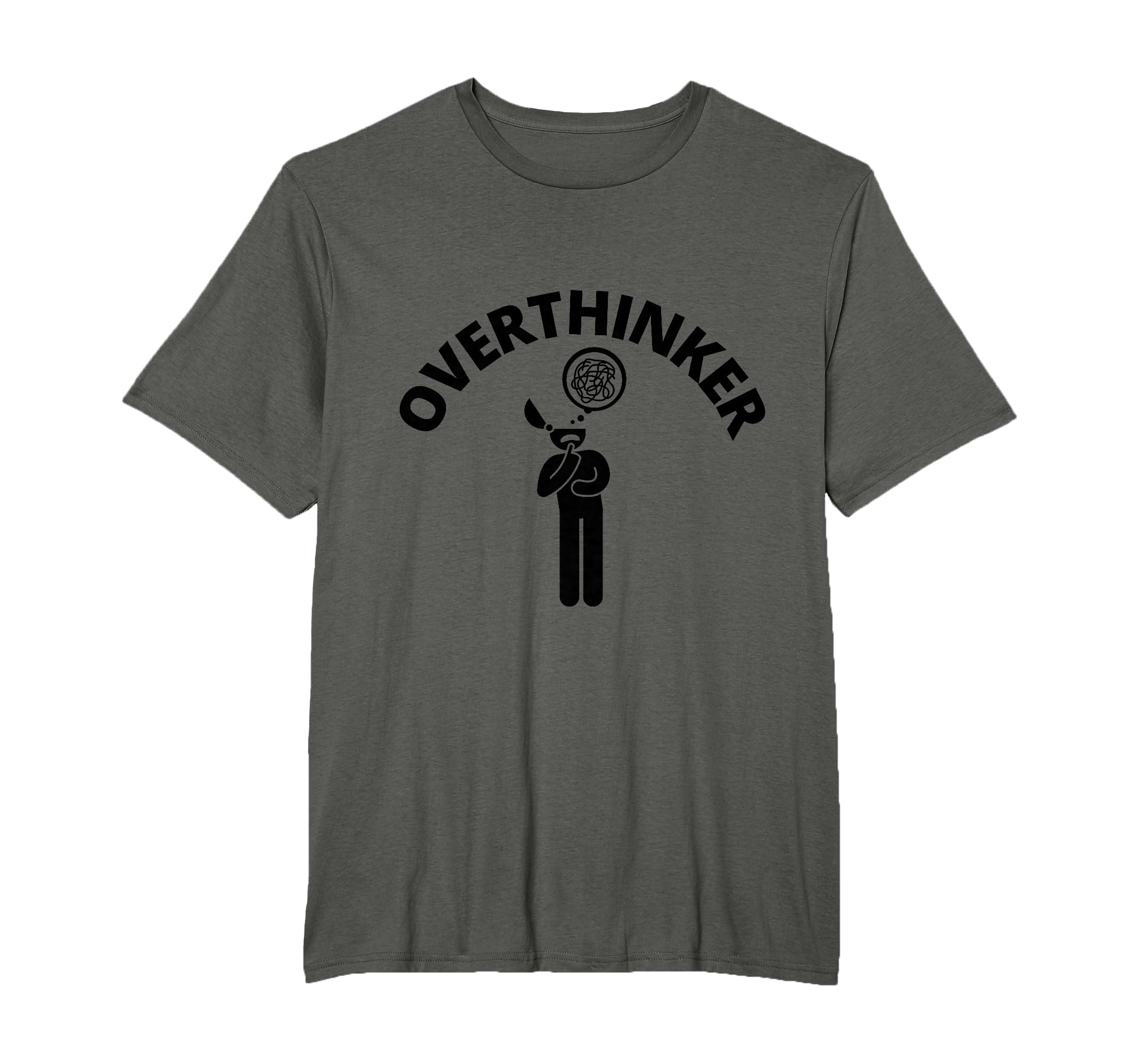 Im Overthinker T-Shirt - Minimalist Print Unisex - T-Shirt, Sweatshirt, Hoodie