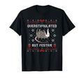 Overstimulated But Festive Possum Ugly T-Shirt - Custom Art Print Men Women - T-Shirt, Sweatshirt, Hoodie