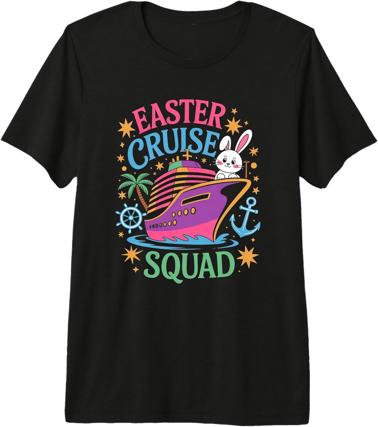 Funny Easter Cruise 2026 Squad Family Cruising Tee Unisex T-shirt, Sweatshirt, Hoodie, Long Sleeve Tee - T-Shirt, Sweatshirt, Hoodie
