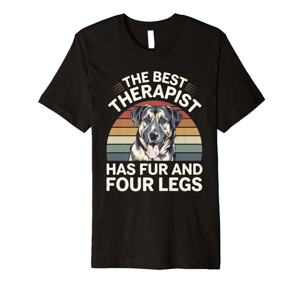 Best Therapist Has Fur And Four T-Shirt - Casual Everyday Wear for Adults - T-Shirt, Sweatshirt, Hoodie