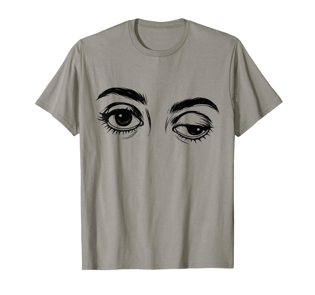 Beautiful Lazy Eye T-Shirt - Graphic Print Unisex - T-Shirt, Sweatshirt, Hoodie