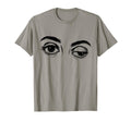 Beautiful Lazy Eye T-Shirt - Graphic Print Unisex - T-Shirt, Sweatshirt, Hoodie