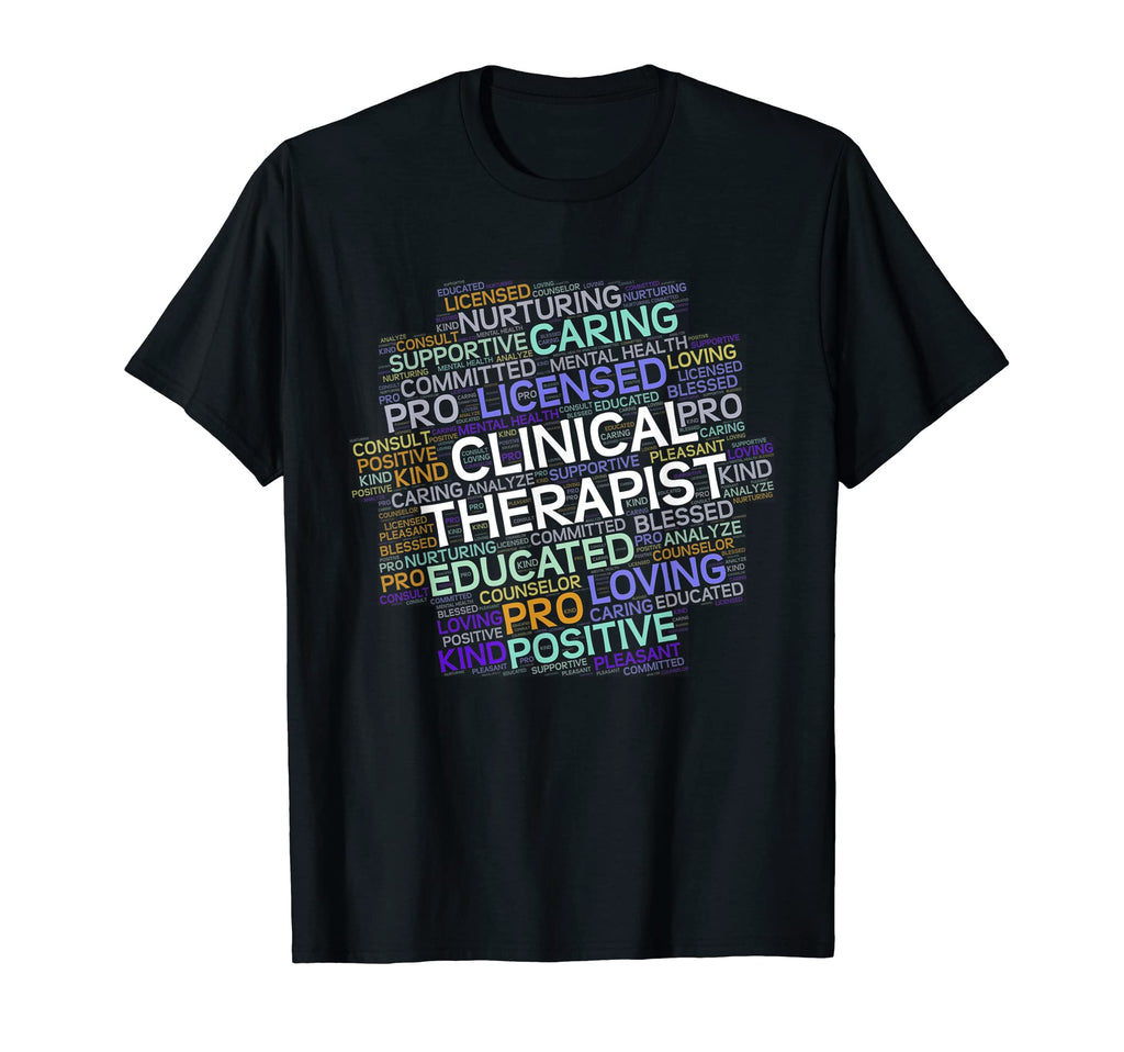 Clinical Therapist Counselor Mental T-Shirt - Minimalist Print Unisex - T-Shirt, Sweatshirt, Hoodie