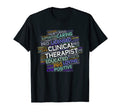 Clinical Therapist Counselor Mental T-Shirt - Minimalist Print Unisex - T-Shirt, Sweatshirt, Hoodie
