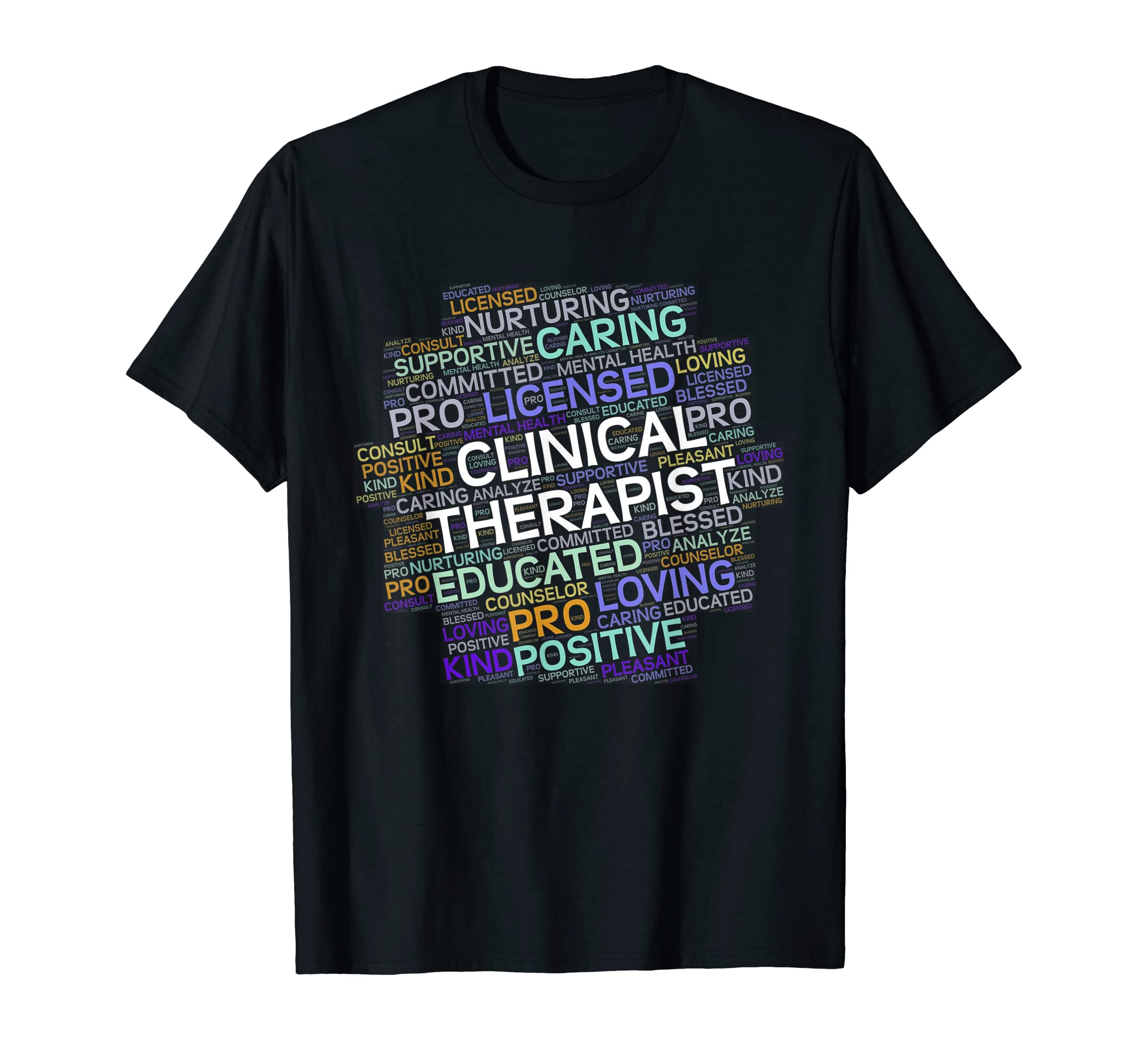 Clinical Therapist Counselor Mental T-Shirt - Minimalist Print Unisex - T-Shirt, Sweatshirt, Hoodie