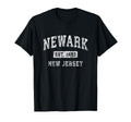 Newark New Jersey Nj Established T-Shirt - Casual Everyday Wear Unisex - T-Shirt, Sweatshirt, Hoodie