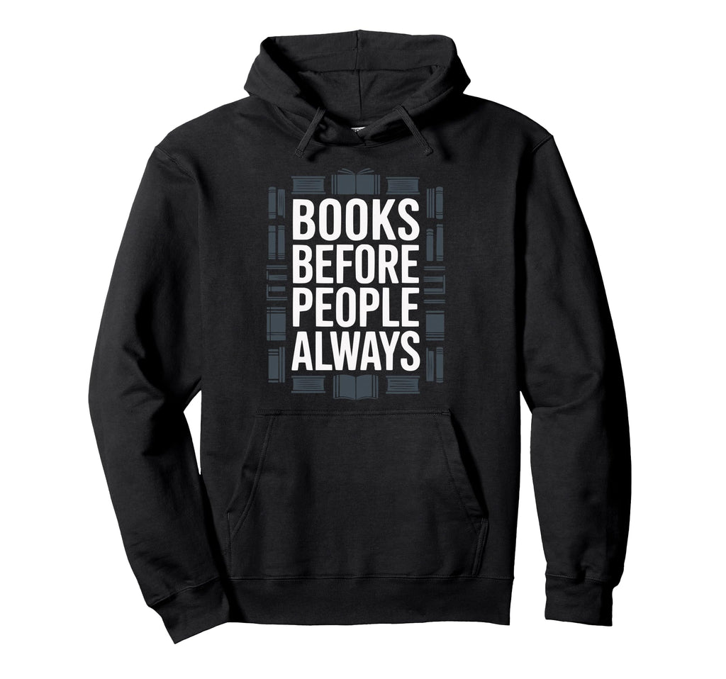 Introvert Book Lover Shy Literature Hoodie - Novelty Apparel for Adults - T-Shirt, Sweatshirt, Hoodie