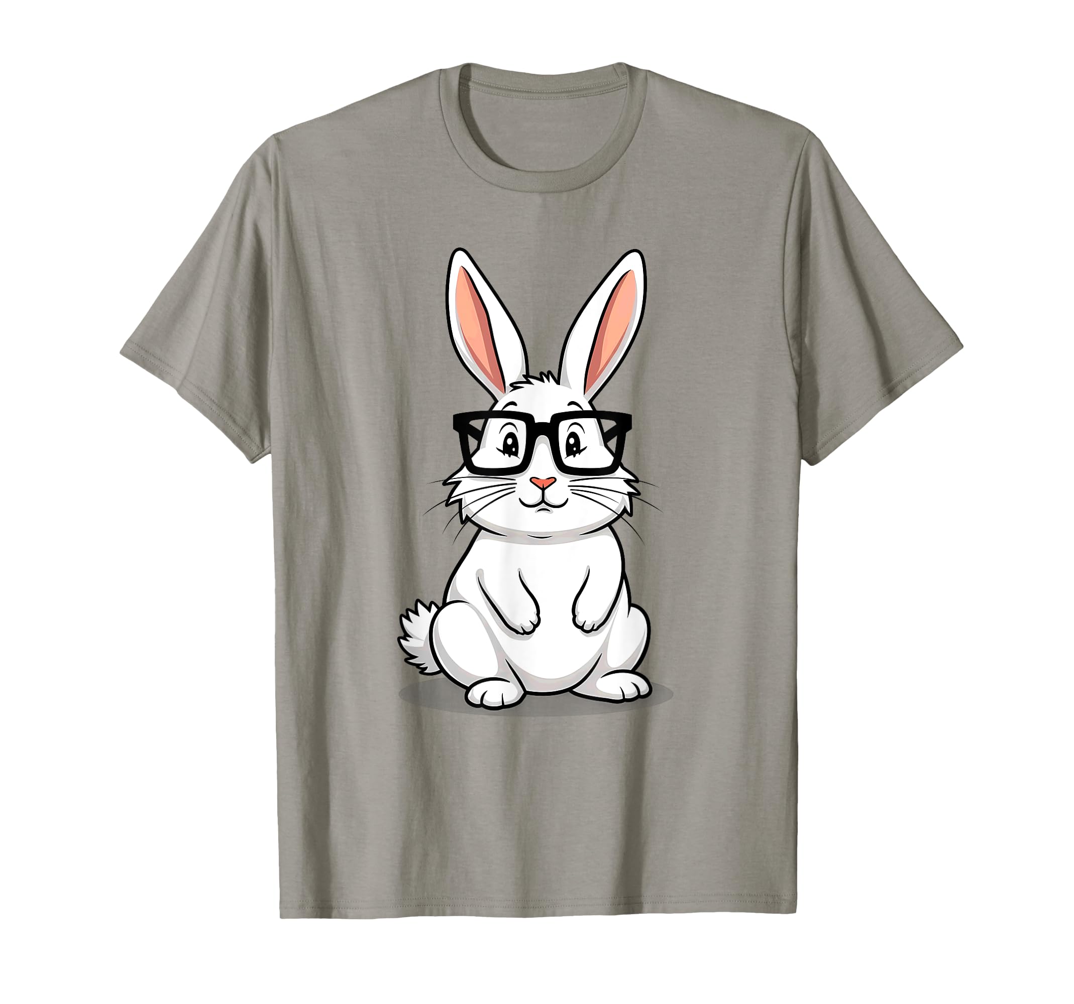 Book Lovers Geek Nerd Rabbit Bunny T-Shirt - Unique Graphic for Adults - T-Shirt, Sweatshirt, Hoodie