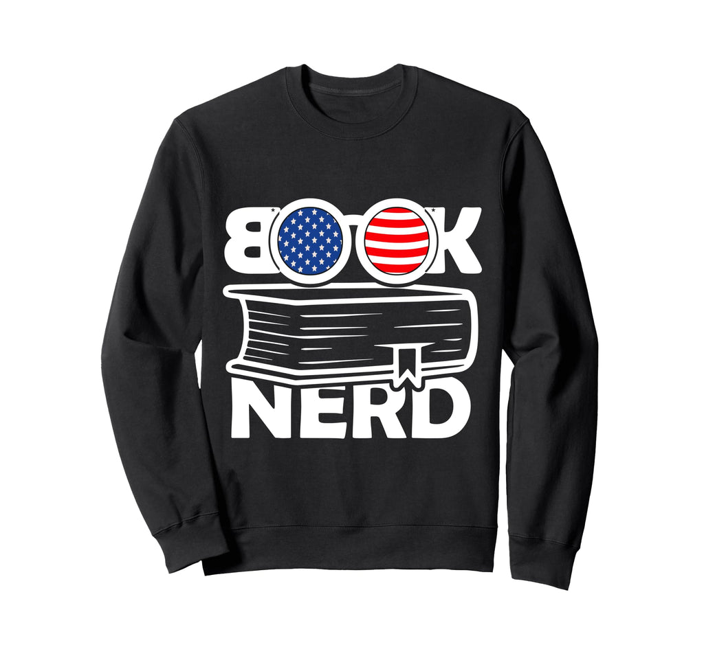 Reader Book Nerd Books Lover Sweatshirt - Custom Art Print Men Women - T-Shirt, Sweatshirt, Hoodie