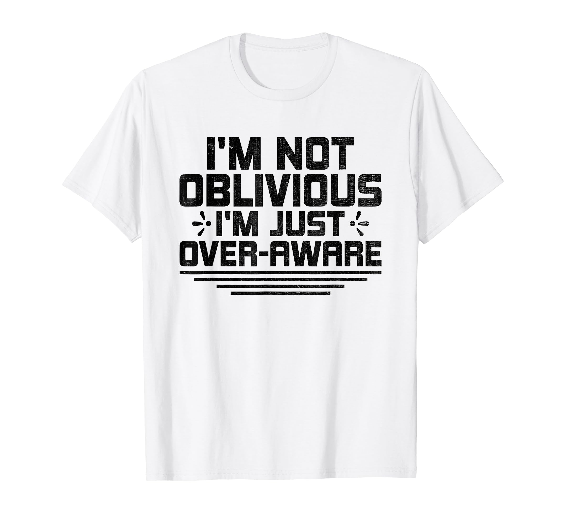 Overthinking Overthinker Funny T-Shirt - Novelty Apparel for Adults - T-Shirt, Sweatshirt, Hoodie