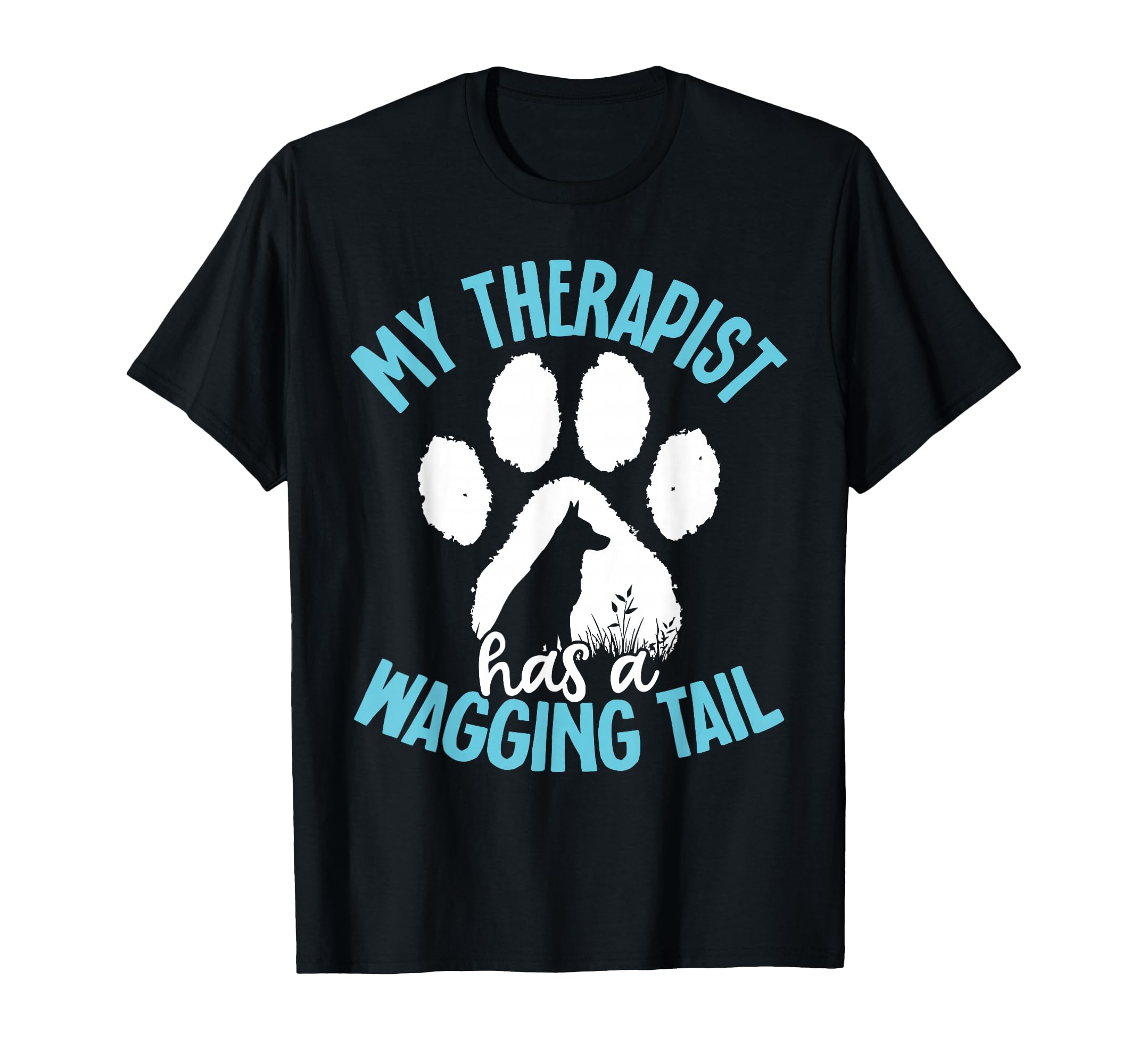 Therapy Service Dog Dog Owner T-Shirt - Aesthetic Graphic Men Women - T-Shirt, Sweatshirt, Hoodie