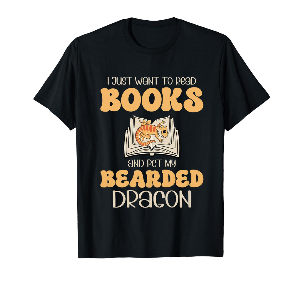 I Just Want To Read Books And Pet My T-Shirt - Custom Art Print Men Women - T-Shirt, Sweatshirt, Hoodie