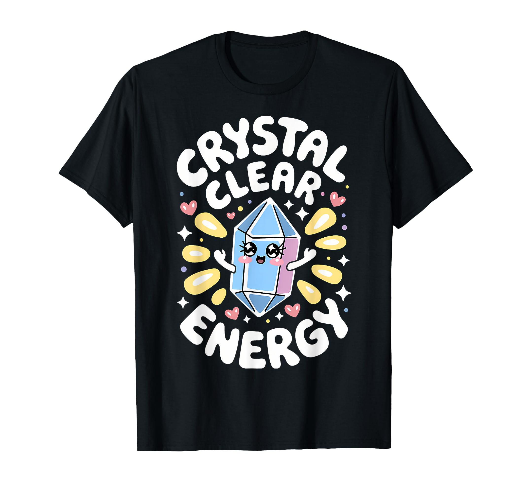 Healing Stone Crystals Energy Spiritual T-Shirt - Trendy Graphic Men Women - T-Shirt, Sweatshirt, Hoodie