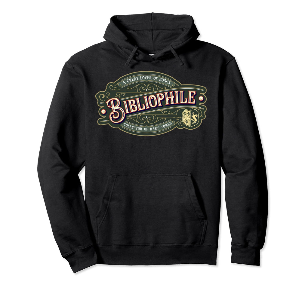 Bibliophile Great Lover Books Collector Hoodie - Aesthetic Graphic Unisex - T-Shirt, Sweatshirt, Hoodie