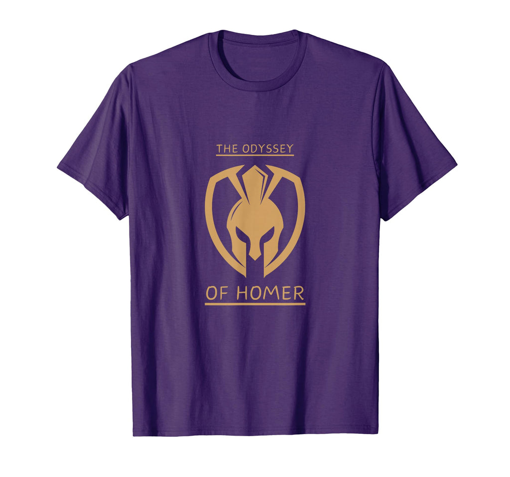 Iliad Odyssey Homer Literature Book T-Shirt - Novelty Apparel for Adults - T-Shirt, Sweatshirt, Hoodie