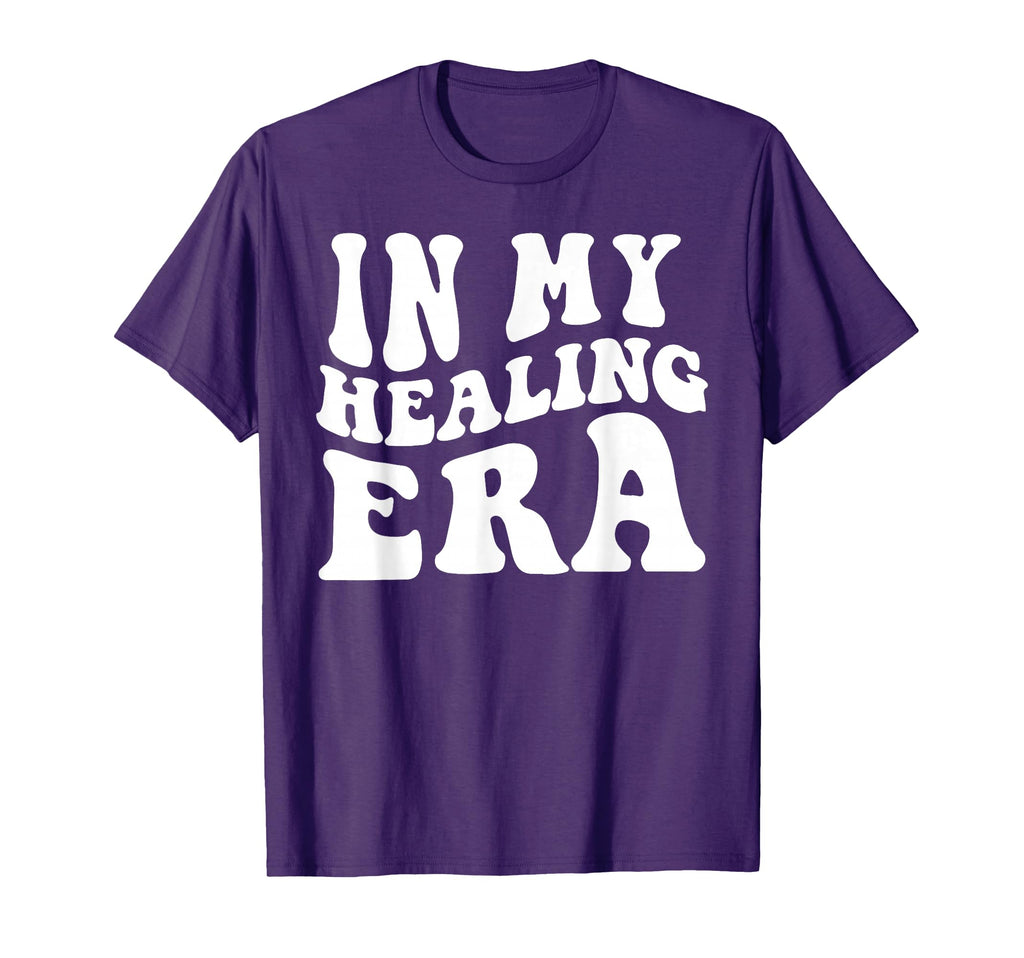 My Healing Era Groovy Mental Health T-Shirt - Unique Graphic Men Women - T-Shirt, Sweatshirt, Hoodie