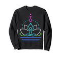 Funny Yoga Lotus Flower Sweatshirt - Streetwear Style for Adults - T-Shirt, Sweatshirt, Hoodie