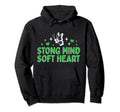 Strong Mind Soft Heart Depression Mental Hoodie - Graphic Print Men Women - T-Shirt, Sweatshirt, Hoodie
