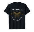 Antisocial Book Club Introvert T-Shirt - Custom Art Print Men Women - T-Shirt, Sweatshirt, Hoodie