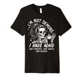 Im Not Demure I Have Adhd Very T-Shirt - Trendy Graphic for Adults - T-Shirt, Sweatshirt, Hoodie
