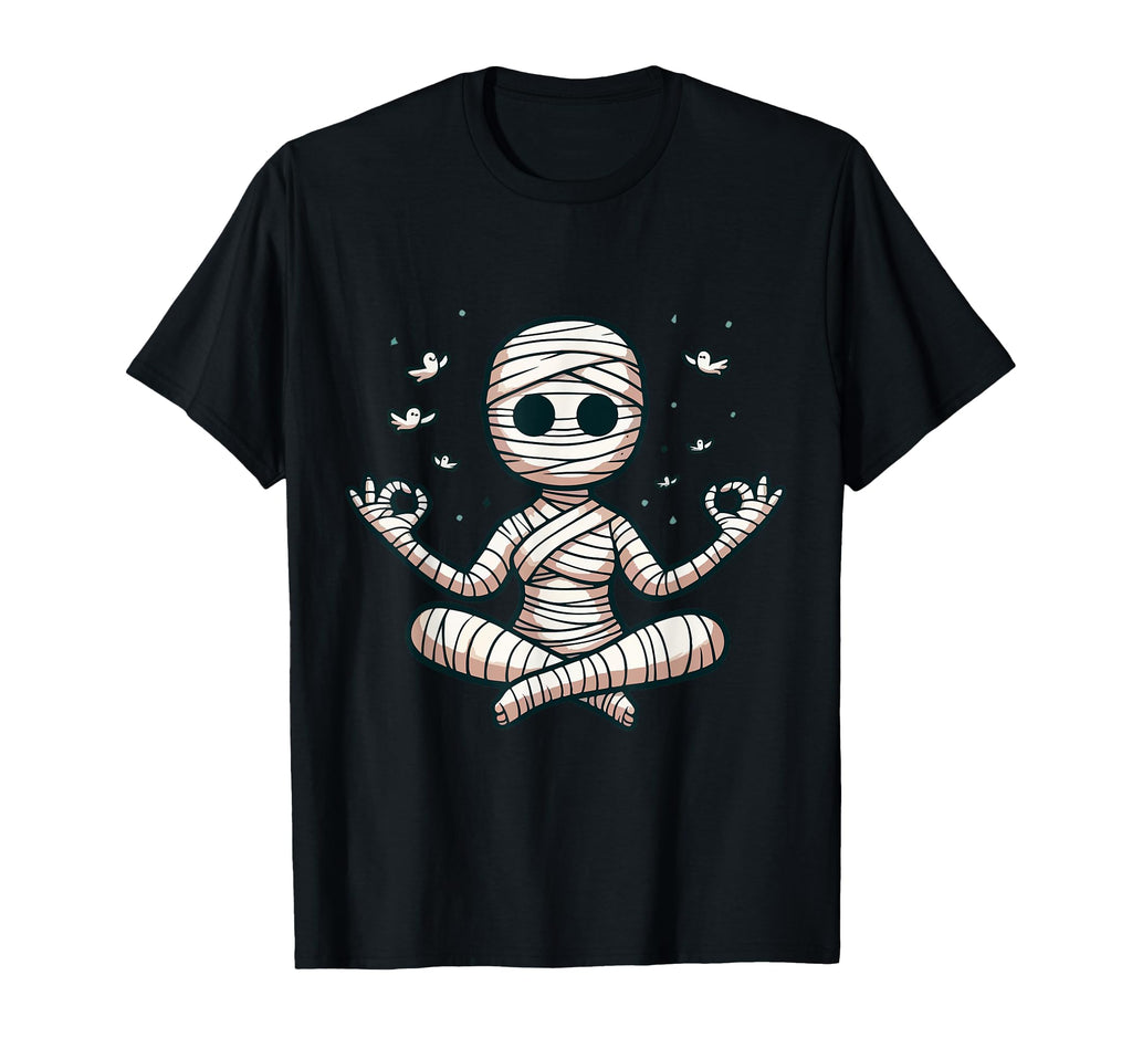 Meditation Mummy Yoga Pose Relaxing T-Shirt - Streetwear Style for Adults - T-Shirt, Sweatshirt, Hoodie