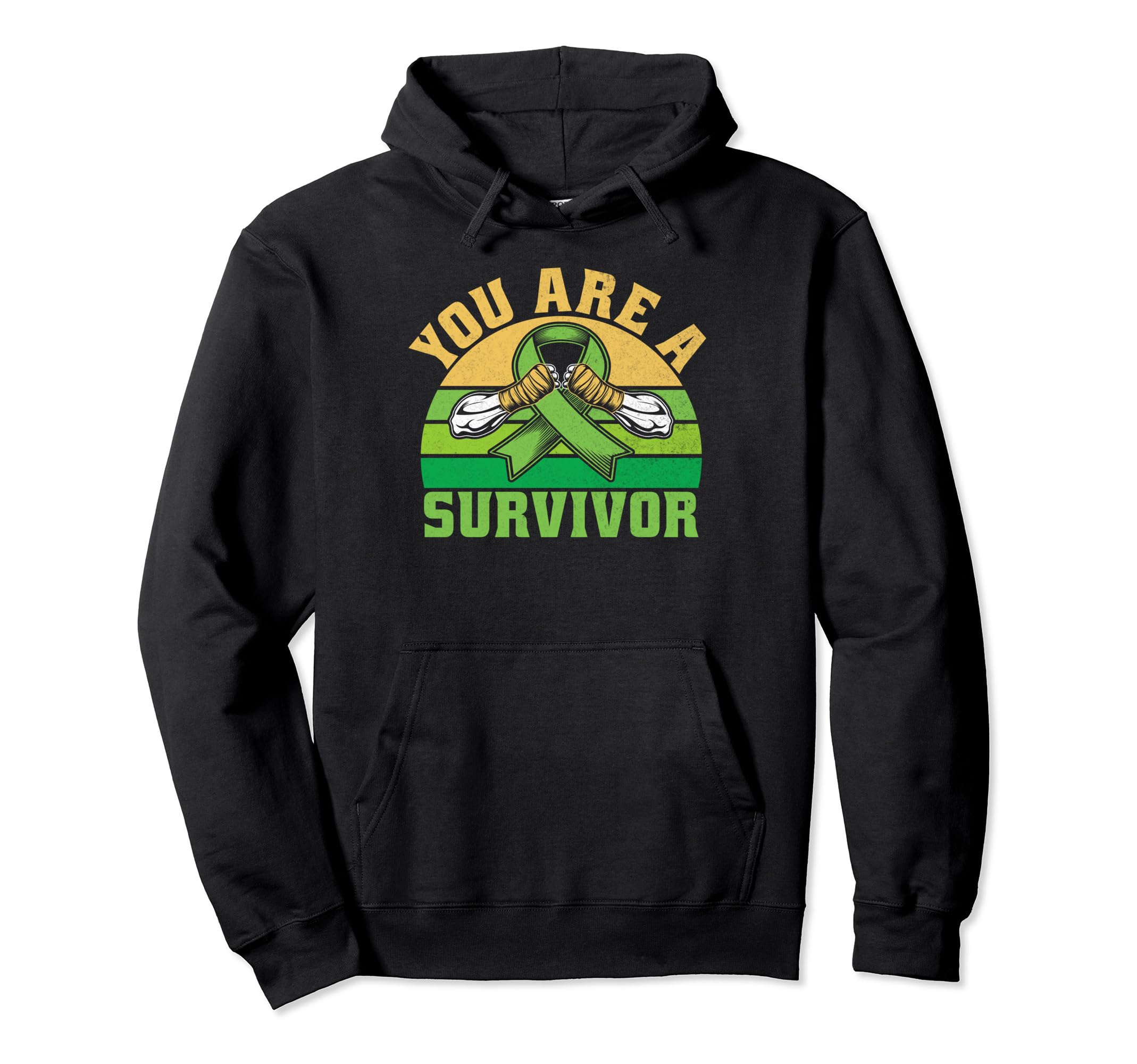 You Are Survivor Mental Health Hoodie - Minimalist Print for Adults - T-Shirt, Sweatshirt, Hoodie