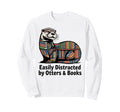 Sea Otter Books Nerds Otter Stuff Sweatshirt - Streetwear Style Men Women - T-Shirt, Sweatshirt, Hoodie