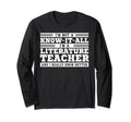 Literature Teacher And Hoodie - Streetwear Style Men Women - T-Shirt, Sweatshirt, Hoodie