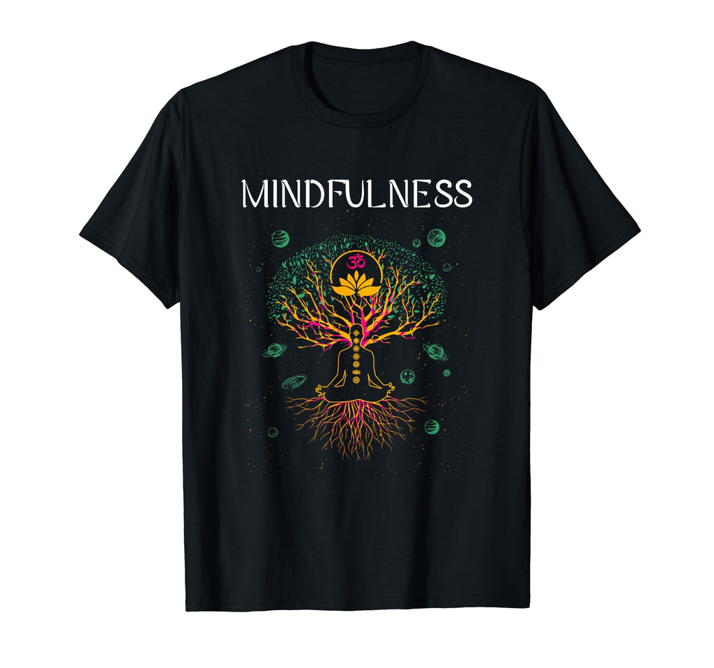 Mindfulness Namaste Spiritual T-Shirt - Aesthetic Graphic for Adults - T-Shirt, Sweatshirt, Hoodie