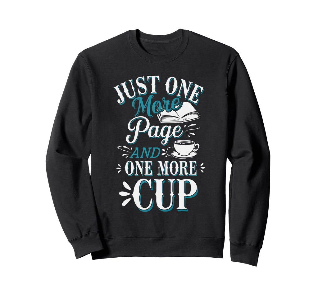 Tea And Literature Cozy Reading Sweatshirt - Unique Graphic for Adults - T-Shirt, Sweatshirt, Hoodie