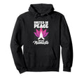 United Peace Yoga Zen Mindfulness Hoodie - Minimalist Print for Adults - T-Shirt, Sweatshirt, Hoodie