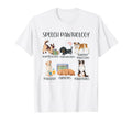Speech Pathology Funny Dogs Speech T-Shirt - Custom Art Print for Adults - T-Shirt, Sweatshirt, Hoodie