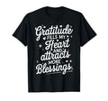 Gratitude Fills My Heart And T-Shirt - Minimalist Print for Adults - T-Shirt, Sweatshirt, Hoodie