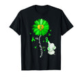 Mental Health Awareness Sunflower Green T-Shirt - Graphic Print Men Women - T-Shirt, Sweatshirt, Hoodie