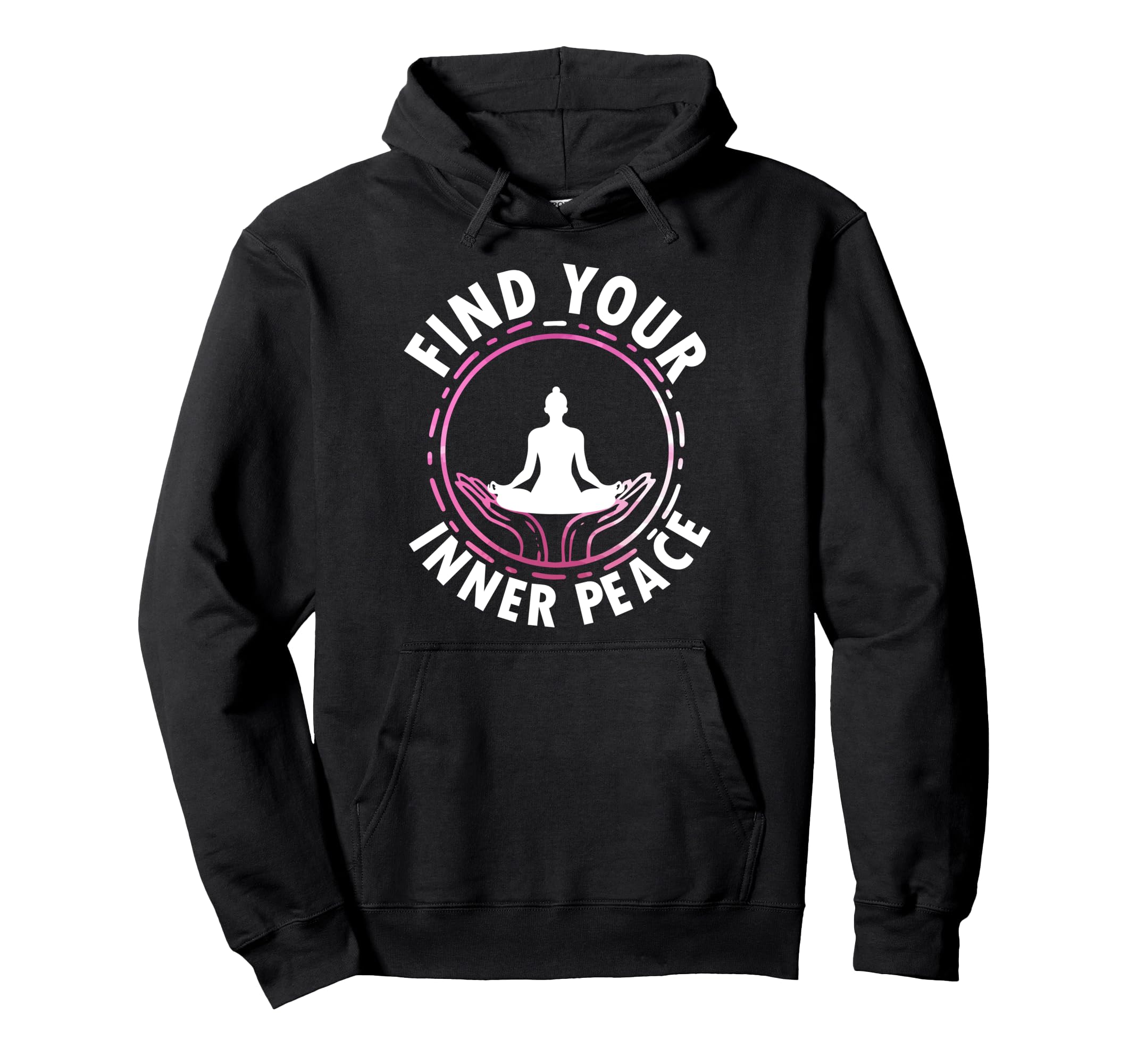 Meditation Yoga Spiritual Peace Hoodie - Streetwear Style for Adults - T-Shirt, Sweatshirt, Hoodie
