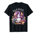 Dragons Tea Books Bookworm Fantasy T-Shirt - Fun Novelty Design Unisex - T-Shirt, Sweatshirt, Hoodie