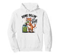 Pickle Orange Cat Done Dillin Yall Pickle Hoodie - Graphic Print Unisex - T-Shirt, Sweatshirt, Hoodie