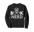 Book Nerd Sweatshirt - Custom Art Print Unisex - T-Shirt, Sweatshirt, Hoodie