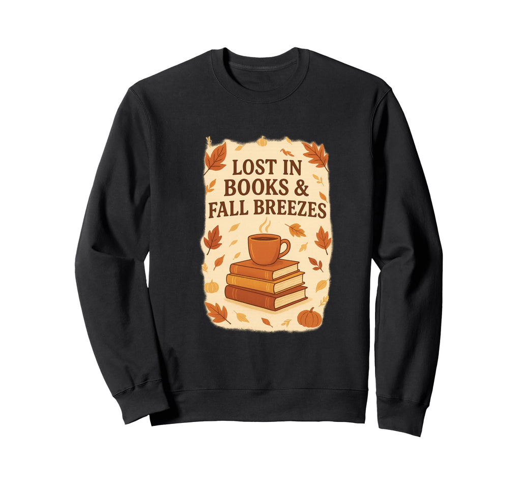 Cozy Pages Warm Coffee Autumn Days Sweatshirt - Streetwear Style Unisex - T-Shirt, Sweatshirt, Hoodie